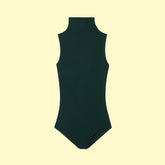 The Sleeveless Day to Night Bodysuit - Moss