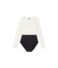 The Long Sleeve Surf - Sea Urchin & White Sand