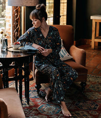 The Cloud 9 Silky Pajama Set - Menagerie