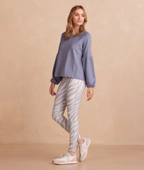 The Softest French Terry Boatneck Pullover - Slate