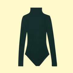 The Day to Night Long Sleeve Bodysuit - Lava