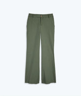 The Easy High-Waisted Flare Pant - Olive