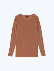 The Feel Free Long Sleeve Base Layer - Praline