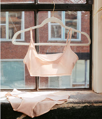 The Feel Free Adjustable Bralette - Quartz