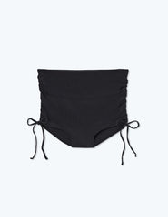 The Maternity Ribbed Cinched High Rise - Sea Urchin
