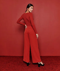 The Extra Soft Square Neck Day to Night Bodysuit - Lava
