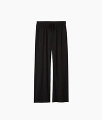 The Silky Luxe Palazzo Pants with Ties - Sea Urchin