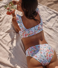 The Classic Mid-Rise Bikini Bottom - Bouquet Parade