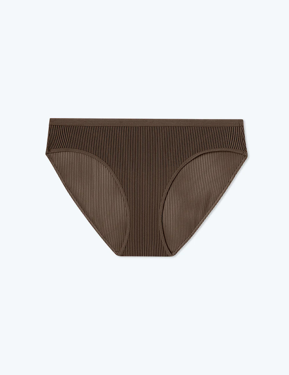 The Feel Free Bikini Underwear - Clay