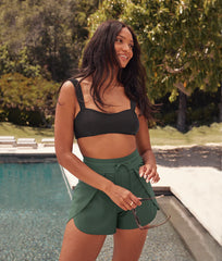 The Sea to Shore Swim Shorts - Olive