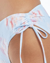The Cinched Bikini Bottom - Summer Breeze Floral