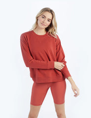 The Do-It-All High Rise Biker Shorts - Terracotta