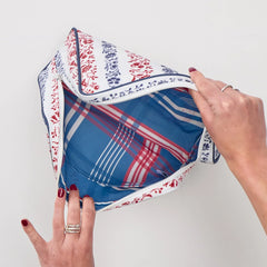 Summersalt x Weezie Large Patterned Toiletry Bag
