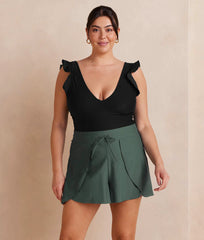 The Sea to Shore Swim Shorts - Olive