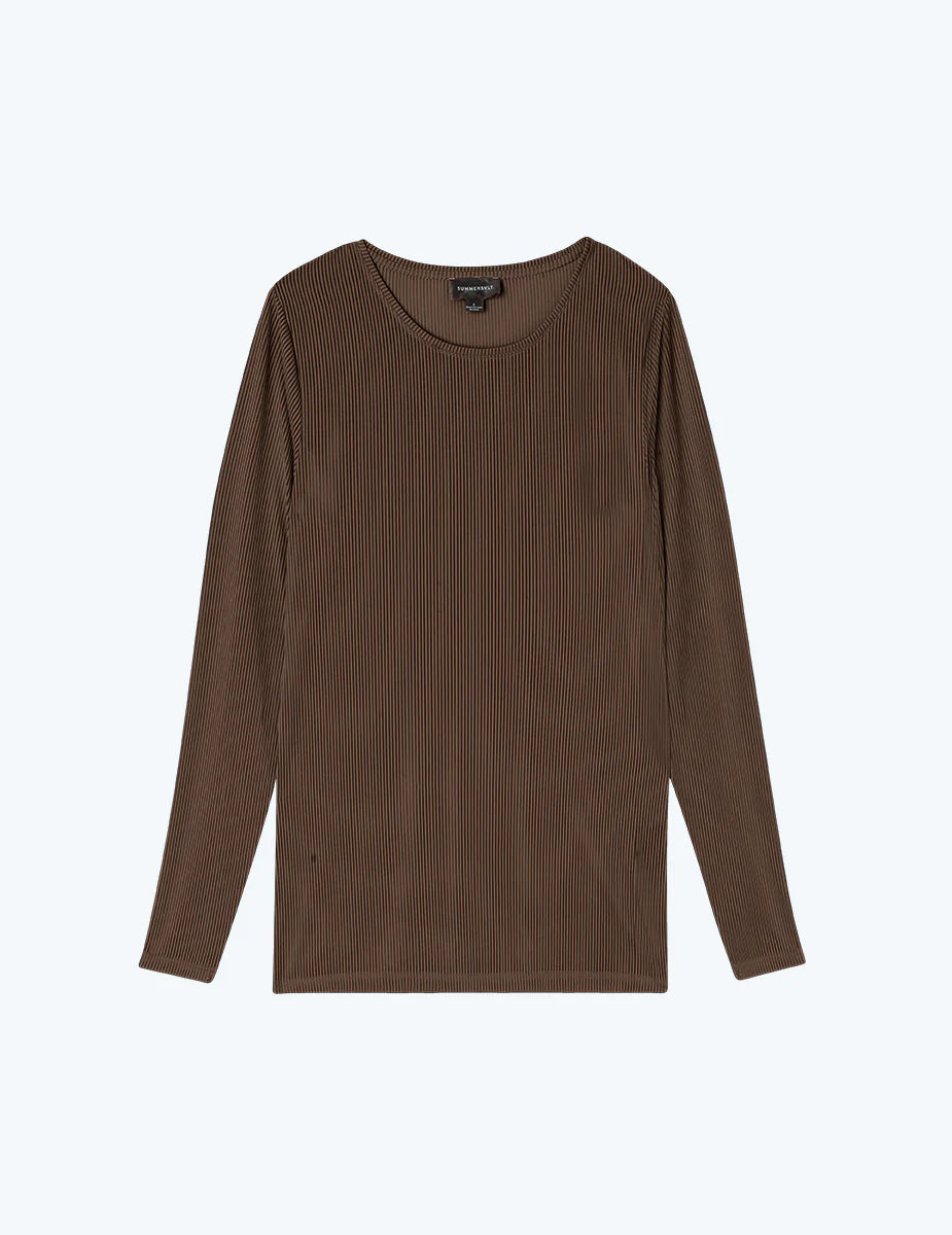 The Feel Free Long Sleeve Base Layer - Clay