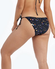 The String Bikini Bottom - Paint Splatter in Sea Urchin