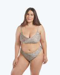The Marina Bikini Top - Lines in the Sand